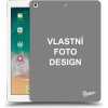 Pouzdro na tablet Picasee silikonový Apple iPad 9.7" 2017 5. gen Vlastní design/motiv čiré