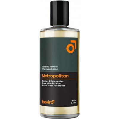Osvěžující a regenerační voda po holení Beviro Refresh a Restore Aftershave Lotion Metropolitan - 100 ml – Hledejceny.cz