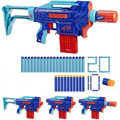 Nerf Elite 2.0 Stormcharge Wild Edition F7376 – Zboží Mobilmania