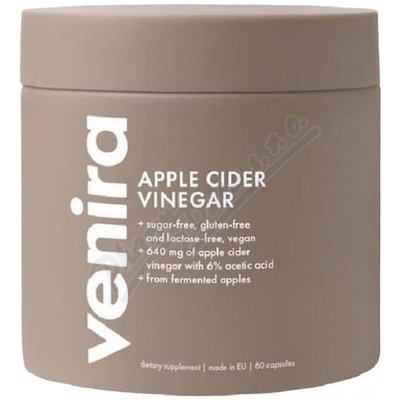 VENIRA apple cider vinegar 60 kapslí – Hledejceny.cz