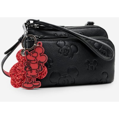 Desigual Černá dámská vzorovaná crossbody kabelka All Mickey Linda – Zboží Mobilmania