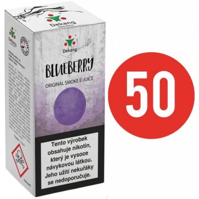 Dekang Fifty Blueberry 10 ml 3 mg – Hledejceny.cz