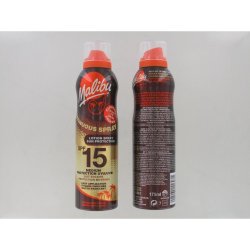 Malibu Continuous Spray Lotion SPF15 175 ml