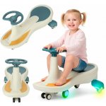 INKA Gravity vozítko s LED koly melodie 76 cm modrobílé – Zboží Dáma
