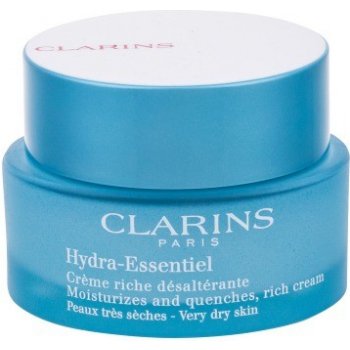 Clarins Hydra Essentiel Rich Cream hydratační bohatý krém pro velmi suchou pleť 50 ml