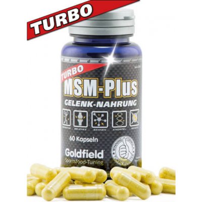 Goldfield Turbo MSM Plus 60 kapslí – Hledejceny.cz