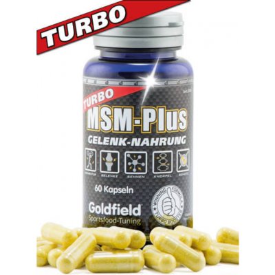 Goldfield Turbo MSM Plus 60 kapslí