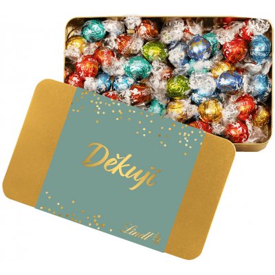 Lindor pralinky v plechovce Děkuji 0,7 kg – Zboží Dáma