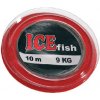 Rybářské lanko ICE FISH Lanko ocel 10 m 6 kg