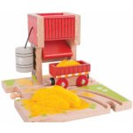 Bigjigs Rail vláčkodráha Věž s pískem – Sleviste.cz