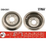 Brzdový buben TRW DB4361 | Zboží Auto