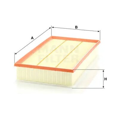 MANN FILTER Vzduchový filtr C 38 003 – Hledejceny.cz