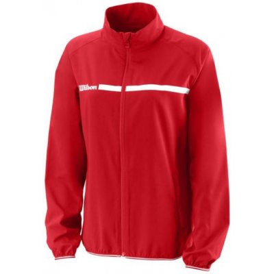 Wilson Team II Woven Jacket W team red – Hledejceny.cz