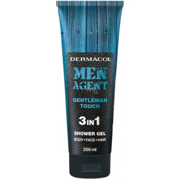 Dermacol Men Agent Gentleman Touch sprchový gel 3 v 1 250 ml