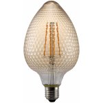 Nordlux Dekorativní LED broušená žárovka Nut Avra E27, G125, 2200K – Zboží Mobilmania