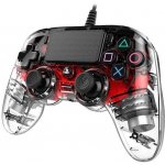 Nacon Wired Compact Controller PS4 PS4OFCPADCLRED – Zboží Mobilmania