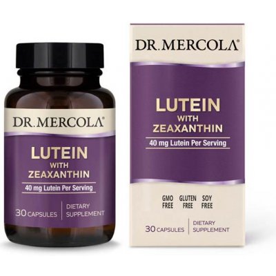 Dr. Mercola lutein a zeaxanthin 30 kapslí – Hledejceny.cz