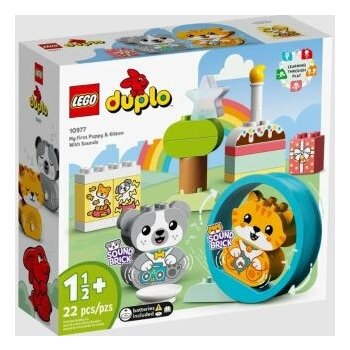 LEGO® DUPLO® 10977 Moje první štěňátko a koťátko