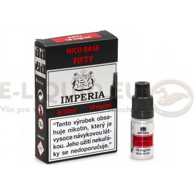 IMPERIA Nico Base FIFTY PG50/VG50 18mg 5x10ml