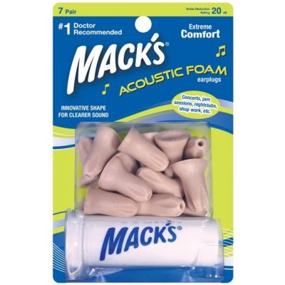 Mack's Acoustic Foam 7 párů – Zbozi.Blesk.cz