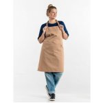 Chaud Devant Kuchářská zástěra s náprsenkou Bib Apron Latte Brown – Hledejceny.cz