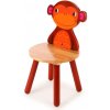 Dětská židlička Tidlo Dřevěná židle Animal opička