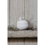 Velikonoční dekorace vajíčko Lundby White 11 cm Storefactory Scandinavia – Hledejceny.cz