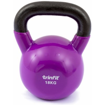 TRINFIT Kettlebell kov / vinyl 18 kg – Zbozi.Blesk.cz