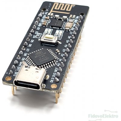 Arduino nano + NRF24L01 (RF nano) - USB-C – Zboží Mobilmania