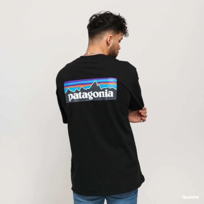 Patagonia M's P-6 Logo Responsibili Tee Black