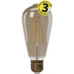Emos LED žárovka Vintage ST64 4W E27 Teplá bílá+ – Zboží Mobilmania