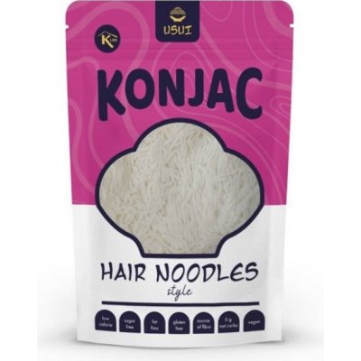 Usui Konjakové vlasové nudle bez sacharidů 270 g – Hledejceny.cz