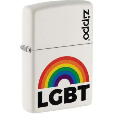 ZIPPO weiß color LGBT/Rainbow Design – Hledejceny.cz