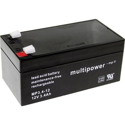 Multipower PB-12-3,4-4,8 MP3,4-12 12V 3.4Ah