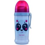 Canpol Babies láhev sportovní s nevylévací slámkou Hello Little béžová 350 ml – Zboží Dáma