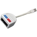 SOLARIX Rozdvojka počítač (10BaseT)/telefon 2 x RJ45 13206440