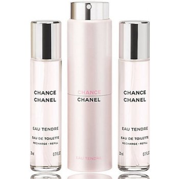 Chanel Chance Eau Tendre toaletní voda dámská 3 x 20 ml