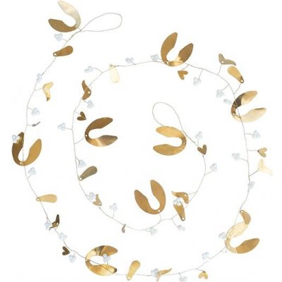 Bastion Collections GUIRLAND MISTLETOE BRASS ANTIQUE girlanda jmelí EW/GUIRLAND 001 – Hledejceny.cz