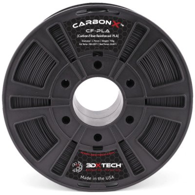 3DXTECH CARBONX PLA+CF černá 1,75 mm 750g – Zboží Živě