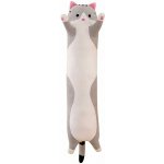 TopKing Plyšový polštář dlouhá kočka 50cm – Sleviste.cz