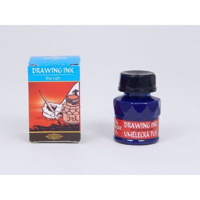 Koh-i-noor Umělecká tuš modř světlá 20g 2430 – Zboží Mobilmania