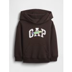GAP Baby mikina & Hot Wheels VintageSoft Hnědá – Zboží Dáma