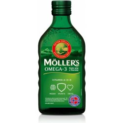 Mollers Omega 3 Ovocná příchuť 250 ml