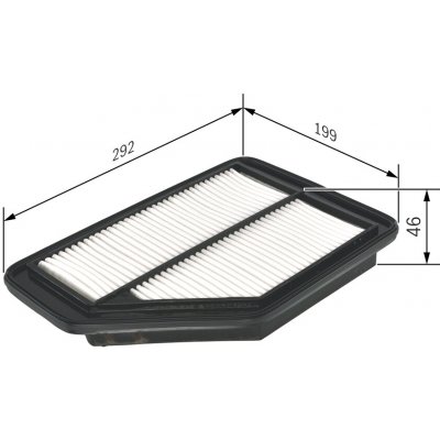 Vzduchový filtr BOSCH F 026 400 159 (F026400159) – Hledejceny.cz