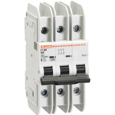Lovato Electric P1MBUL3PD60 3P, D, 60A, mini – Zboží Mobilmania
