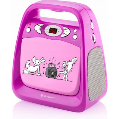 Dětský karaoke set GoGEN BOBKARAOKEP růžový – Sleviste.cz