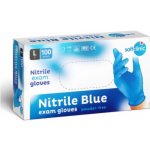 SOFTCLINIC Nitril modré nepudrované 100 ks – Zbozi.Blesk.cz
