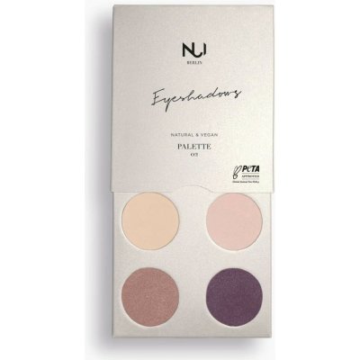 Nui Cosmetics Paletka přírodních vysoce pigmentových kompaktních stínů Palette 2 8 g – Zboží Dáma