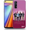 Pouzdro a kryt na mobilní telefon Realme Pouzdro Picasee silikonové Realme 7 - Mirai - Pink čiré