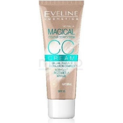 Eveline CC Cream magical colour correction 51 natural 30 ml – Zboží Dáma